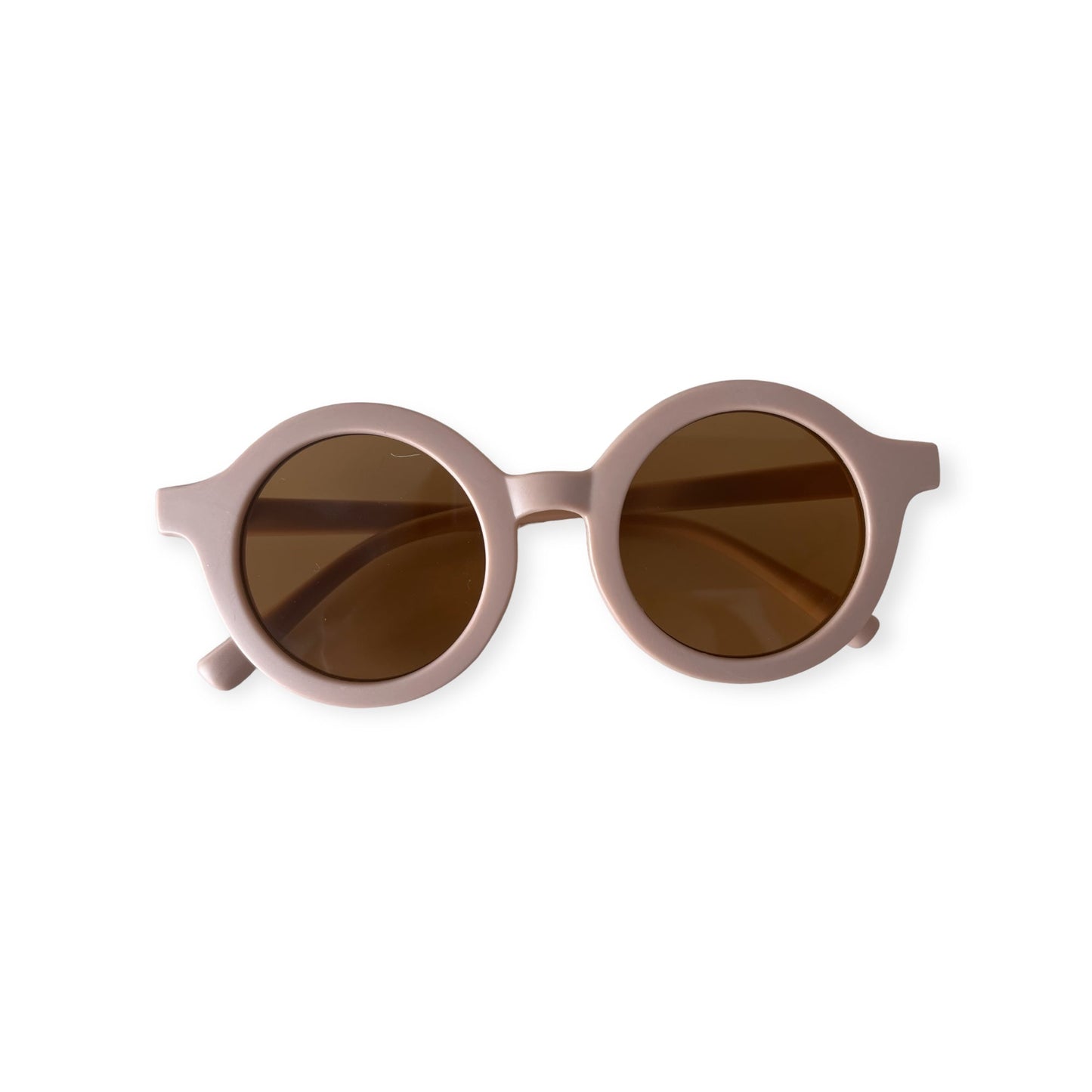Sonnenbrille Retro "rund" Nude - Siliblu Boutique & Atelier