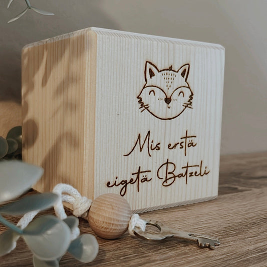 Spardose " Mis erstä eigetä Batzeli" - Siliblu Boutique & Atelier