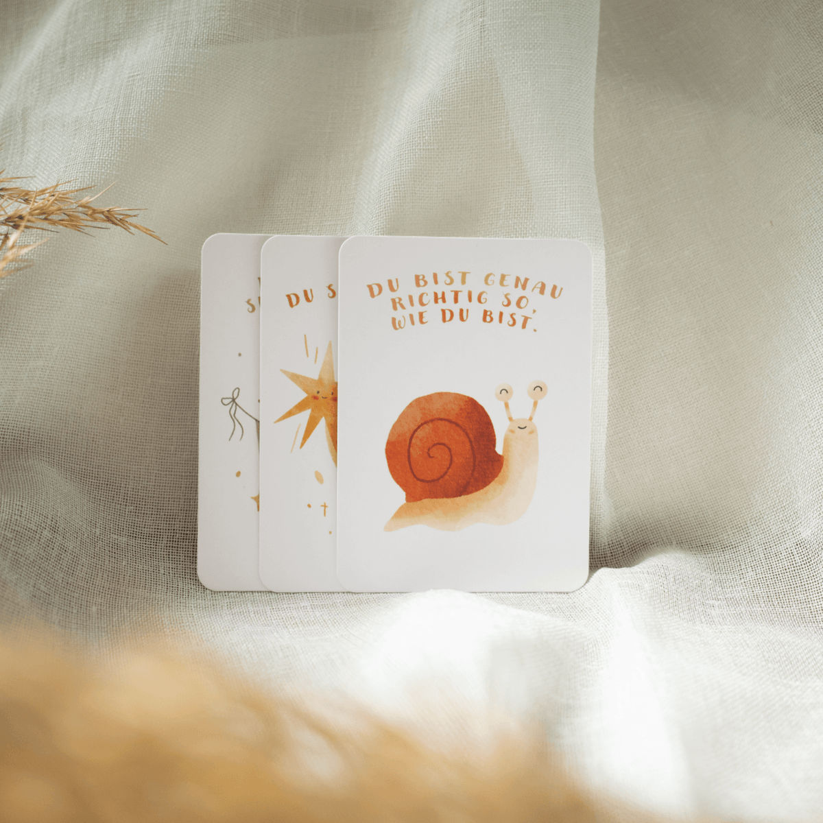 Starke Worte für starke Kinder "40 Botschaftskarten" - Siliblu Boutique &amp; Atelier