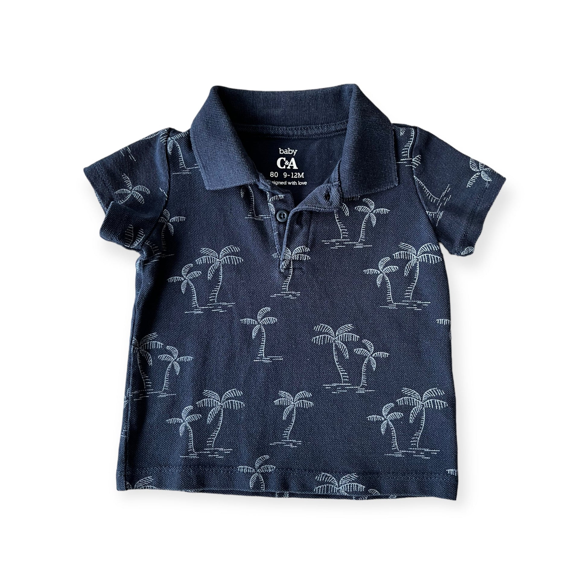 T - Shirt Palme Gr. 80 "Second Hand" - Siliblu Boutique & Atelier