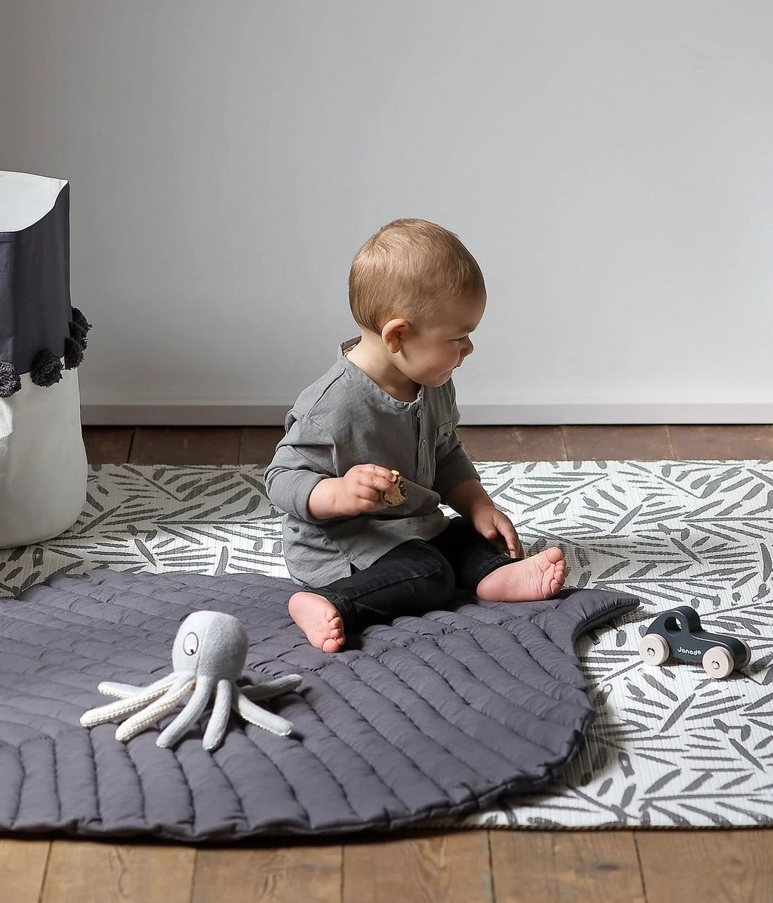 Toddlekind Spieldecke "Leaf Mat Anchor" - Siliblu Boutique &amp; Atelier