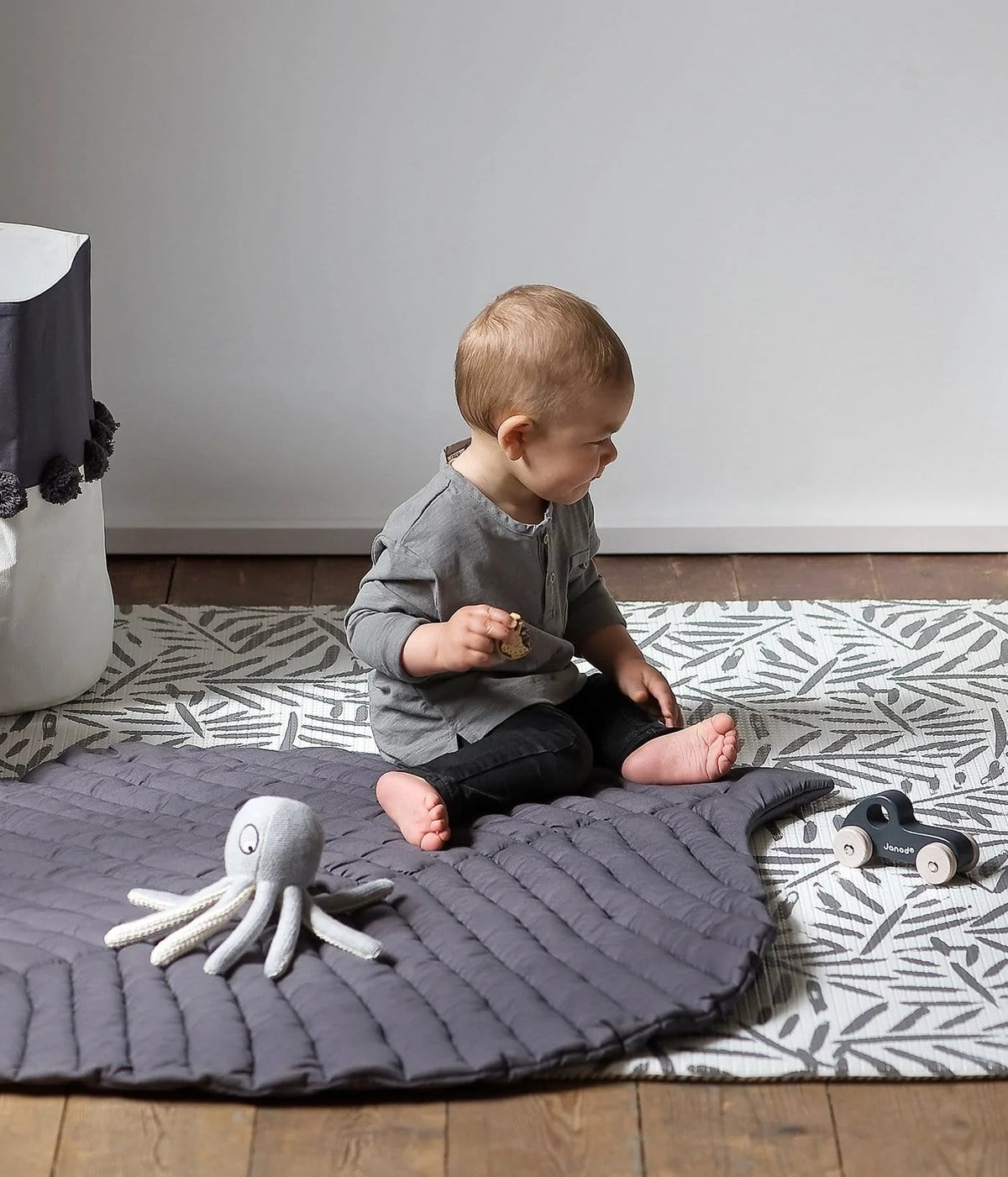 Toddlekind Spieldecke "Leaf Mat Anchor" - Siliblu Boutique &amp; Atelier
