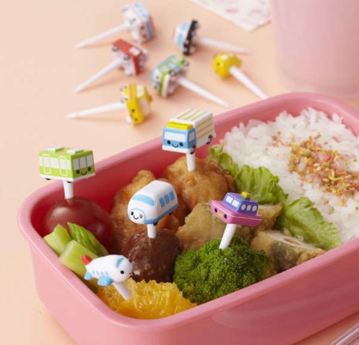 Torune Bento Sticks "Fahrzeuge" - Siliblu Boutique & Atelier