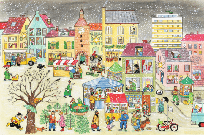 Winter-Wimmelbuch - Siliblu Boutique &amp; Atelier